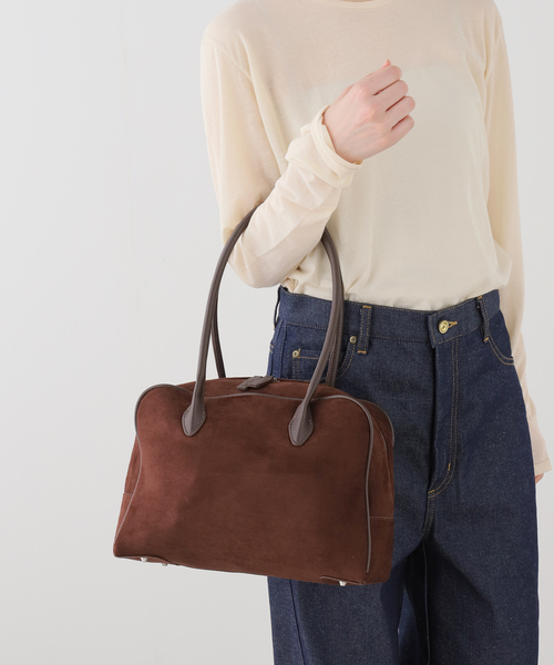 VELETTO(ベレット)の「【WEB+一部店舗限定】VELETTO / ベレット コンビボストンバッグ(ショルダーバッグ・レディース・ブラウン/キャメル・FREE)」の11枚目の写真