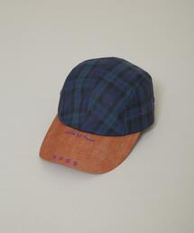 nine by four（ナインバイフォー）の「nine by four/94 WR PE-POPLIN PRINT 4P CAP（キャップ）」