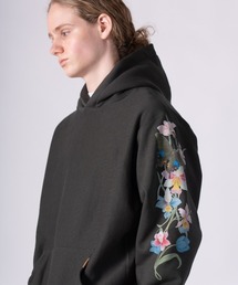 rehacer : Botanical Line Hoodie / ボタニカル ラインフーディーパーカー