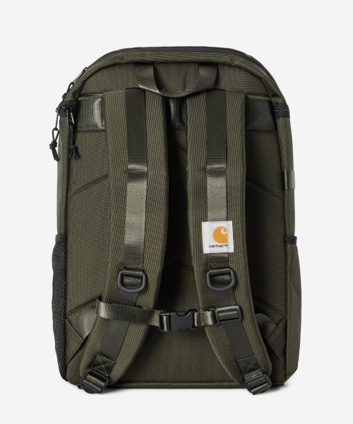 Carhartt WIP(カーハートダブリューアイピー)の「Carhartt WIP PRESCOTT BACKPACK(カーハートワークインプログレス プレスコットバックパック)(バックパック/リュック・メンズ・オリーブ系/ブラック・ONE SIZE)」の5枚目の写真