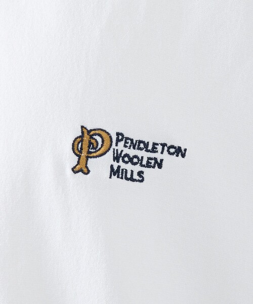 PENDLETON(ペンドルトン)の「【PENDLETON/ペンドルトン】カルキュロ バックプリント 半袖Tシャツ / ユニセックス(Tシャツ/カットソー・メンズ・オフホワイト/カーキ/サックスブルー/ブラック/スモークピンク・L/M)」の14枚目の写真