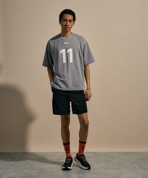 NUMERALS（ヌメラルズ）の「[NUMERALS]PANEL WIDE SHORTS（その他パンツ・メンズ・ブラック・LARGE/MEDIUM）」の3枚目の写真