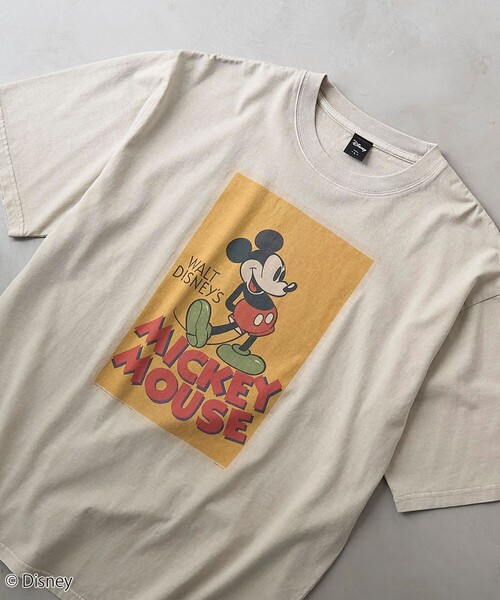 セール】Mickey（ミッキー）ヴィンテージライクTシャツ（Tシャツ