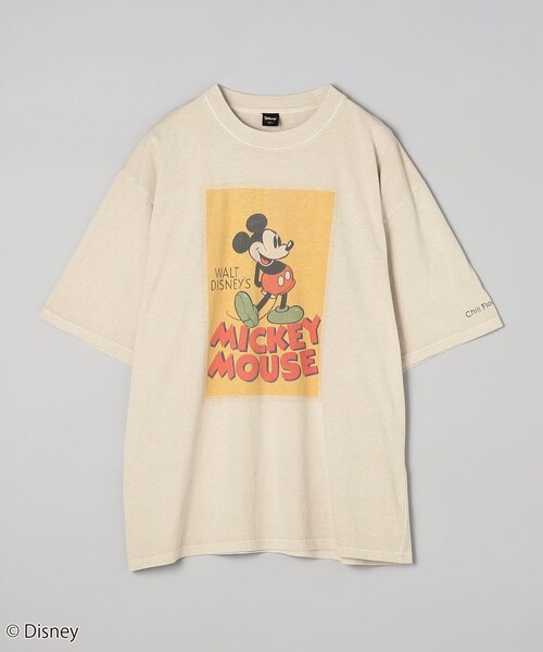 coen(コーエン)の「Mickey(ミッキー)ヴィンテージライクTシャツ(Tシャツ/カットソー・メンズ・ベージュ/ブラック/ホワイト・S/XL/L/M)」の21枚目の写真