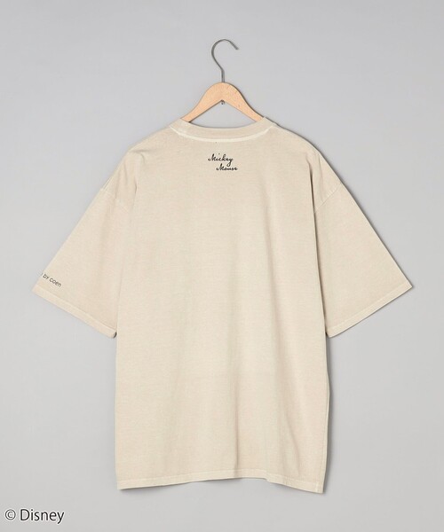 coen(コーエン)の「Mickey(ミッキー)ヴィンテージライクTシャツ(Tシャツ/カットソー・メンズ・ベージュ/ブラック/ホワイト・S/XL/L/M)」の20枚目の写真