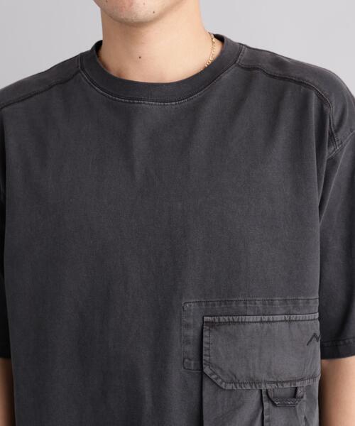 MANASTASH(マナスタッシュ)の「MANASTASH/マナスタッシュ DISARMED TOP(Tシャツ/カットソー・メンズ・ホワイト/ピンク/ブラック・M/S/L/XL)」の10枚目の写真