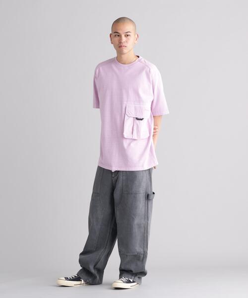 MANASTASH(マナスタッシュ)の「MANASTASH/マナスタッシュ DISARMED TOP(Tシャツ/カットソー・メンズ・ホワイト/ピンク/ブラック・M/S/L/XL)」の18枚目の写真