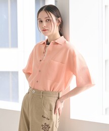 BEAUTY&YOUTH UNITED ARROWS | ミラノリブ ショートスリーブ シャツカーディガン ウォッシャブル(カーディガン/ボレロ)