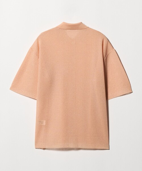 BEAUTY&YOUTH UNITED ARROWS（ビューティーアンドユースユナイテッドアローズ）の「ミラノリブ ショートスリーブ シャツカーディガン ウォッシャブル（カーディガン/ボレロ・レディース・オフホワイト/ブラック/シャーベット・FREE）」の13枚目の写真