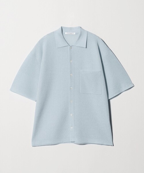 BEAUTY&YOUTH UNITED ARROWS(ビューティーアンドユースユナイテッドアローズ)の「ミラノリブ ショートスリーブ シャツカーディガン ウォッシャブル(カーディガン/ボレロ・レディース・オフホワイト/ブラック/シャーベット/コバルトブルー・FREE)」の22枚目の写真