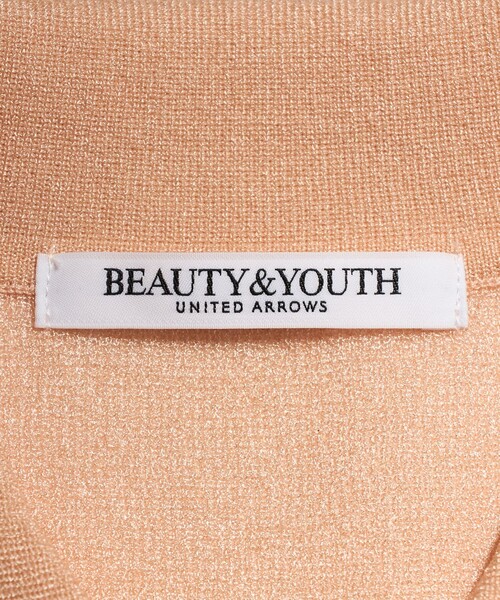 BEAUTY&YOUTH UNITED ARROWS(ビューティーアンドユースユナイテッドアローズ)の「ミラノリブ ショートスリーブ シャツカーディガン ウォッシャブル(カーディガン/ボレロ・レディース・オフホワイト/ブラック/シャーベット/コバルトブルー・FREE)」の19枚目の写真
