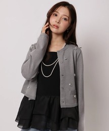 新品❤︎ 今期 Apuweiser-riche フリル ニット Apuweiser-riche｜アプワイザー・リッシェのニット/セーター（フリル