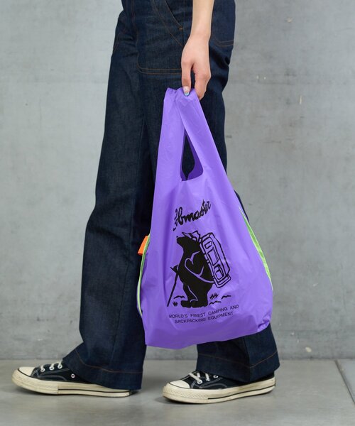 BIRTHDAY BAR(バースデイバー)の「【COBMASTER コブマスター】COB PKB ECOBAG(エコバッグ/サブバッグ・レディース・ピンク/グリーン/イエロー/パープル・0)」の3枚目の写真