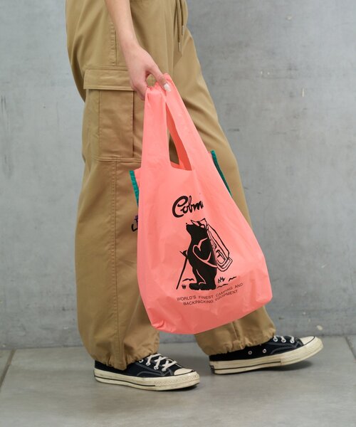 BIRTHDAY BAR(バースデイバー)の「【COBMASTER コブマスター】COB PKB ECOBAG(エコバッグ/サブバッグ・レディース・ピンク/グリーン/イエロー/パープル・0)」の4枚目の写真