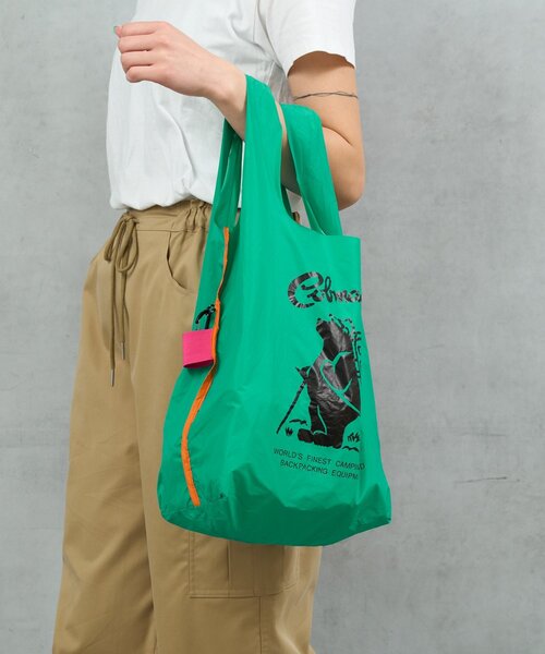 BIRTHDAY BAR(バースデイバー)の「【COBMASTER コブマスター】COB PKB ECOBAG(エコバッグ/サブバッグ・レディース・ピンク/グリーン/イエロー/パープル・0)」の2枚目の写真