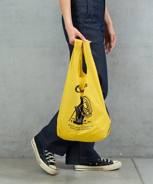 BIRTHDAY BAR(バースデイバー)の「【COBMASTER コブマスター】COB PKB ECOBAG(エコバッグ/サブバッグ・レディース・ピンク/グリーン/イエロー/パープル・0)」の5枚目の写真