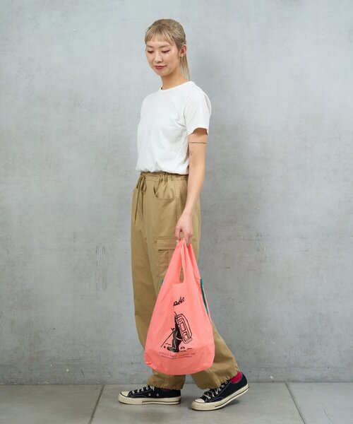 BIRTHDAY BAR(バースデイバー)の「【COBMASTER コブマスター】COB PKB ECOBAG(エコバッグ/サブバッグ・レディース・ピンク/グリーン/イエロー/パープル・0)」の19枚目の写真