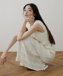 Aunt Marie's（アントマリーズ）の「シャーリングシアーワンピース（ワンピース）」