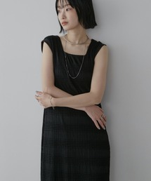 シャーリングシアーワンピース