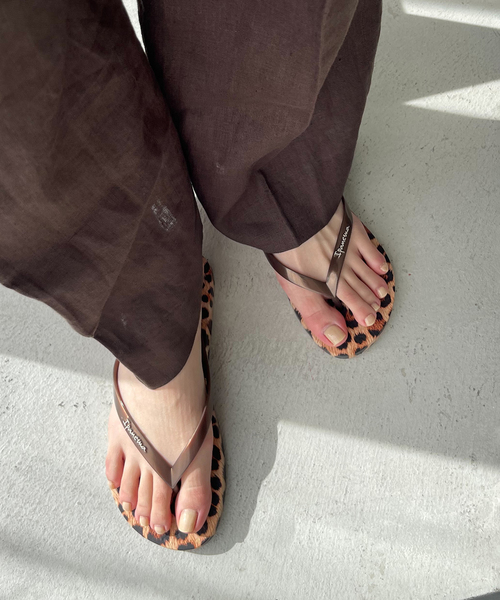 IPANEMA(イパネマ)の「IPANEMA/イパネマ ANIMAL PRINT VII(サンダル・レディース・ブラウン・24.5cm/24cm/23cm)」の1枚目の写真