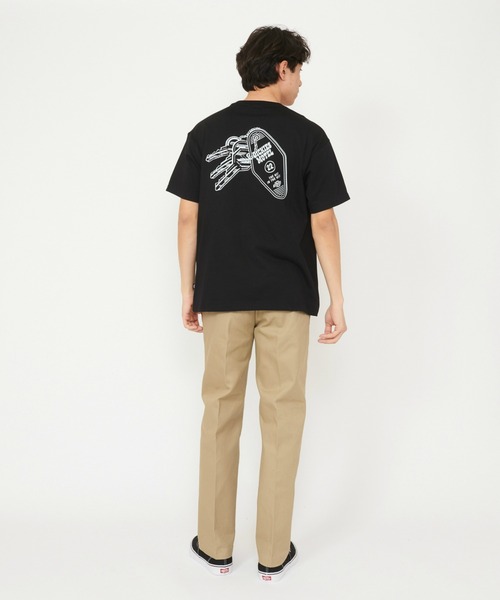 Dickies(ディッキーズ)の「Dickies/ディッキーズ モーテルキー バックプリントTシャツ 半袖(Tシャツ/カットソー・メンズ・ホワイト/ブラック・MEDIUM/X-LARGE/LARGE)」の7枚目の写真