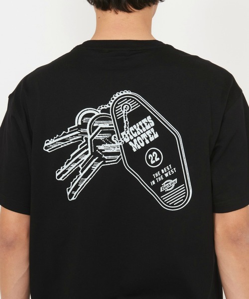 Dickies(ディッキーズ)の「Dickies/ディッキーズ モーテルキー バックプリントTシャツ 半袖(Tシャツ/カットソー・メンズ・ホワイト/ブラック・MEDIUM/X-LARGE/LARGE)」の14枚目の写真