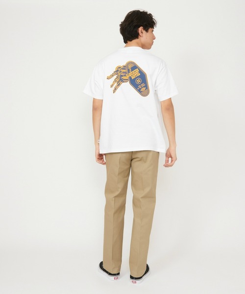 Dickies(ディッキーズ)の「Dickies/ディッキーズ モーテルキー バックプリントTシャツ 半袖(Tシャツ/カットソー・メンズ・ホワイト/ブラック・MEDIUM/X-LARGE/LARGE)」の17枚目の写真