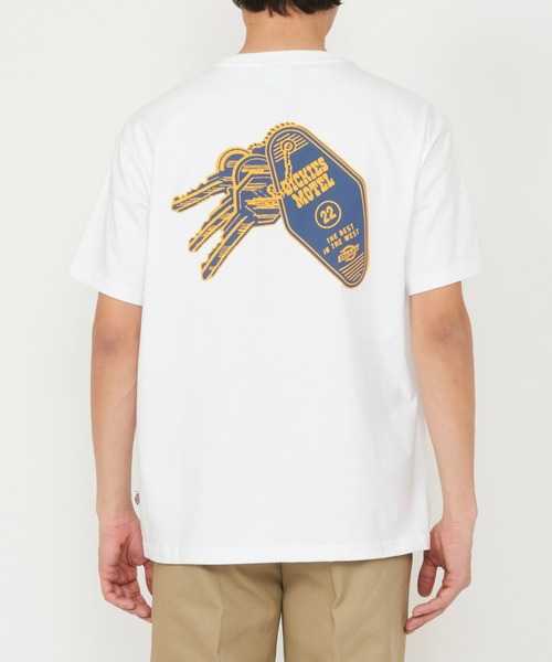 Dickies(ディッキーズ)の「Dickies/ディッキーズ モーテルキー バックプリントTシャツ 半袖(Tシャツ/カットソー・メンズ・ホワイト/ブラック・MEDIUM/X-LARGE/LARGE)」の21枚目の写真