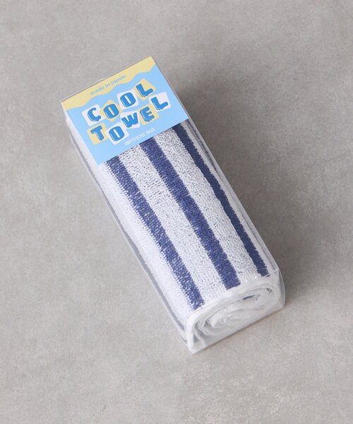 BIRTHDAY BAR(バースデイバー)の「COOL TOWEL 接触冷感タオル(ハンカチ/ハンドタオル・レディース・グレー/ネイビー・0)」の10枚目の写真