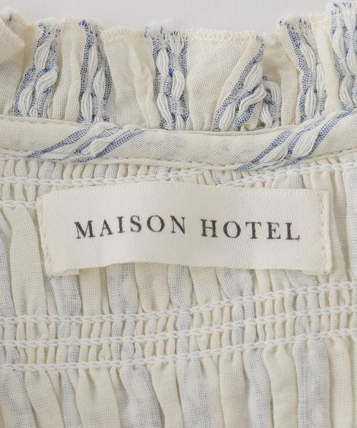 JOURNAL STANDARD（ジャーナルスタンダード）の「【MAISON HOTEL / メゾンホテル】omaris（シャツ/ブラウス・レディース・ホワイト・SMALL）」の7枚目の写真