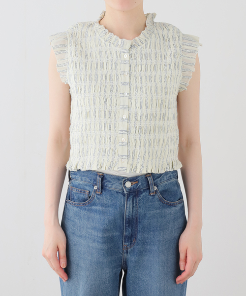 JOURNAL STANDARD（ジャーナルスタンダード）の「【MAISON HOTEL / メゾンホテル】omaris（シャツ/ブラウス・レディース・ホワイト・SMALL）」の4枚目の写真
