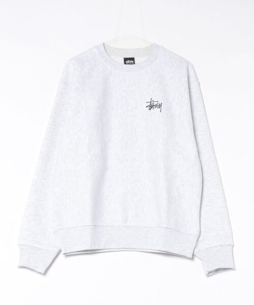 STUSSY(ステューシー)の「【STUSSY】ステューシー BASIC LOGO RAISING OF SWEAT ロゴ スウェット トレーナー(スウェット・メンズ・アッシュグレー/ブラック・XL/L/M)」の10枚目の写真
