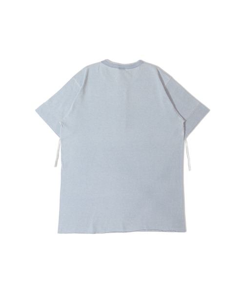 Healthknit(ヘルスニット)の「Healthknit INDIGO HENLEY NECK SHORT SLEEVE TEE(Tシャツ/カットソー・メンズ・ライトインディゴブルー/ダークインディゴブルー/インディゴブルー・M/L/XL)」の9枚目の写真