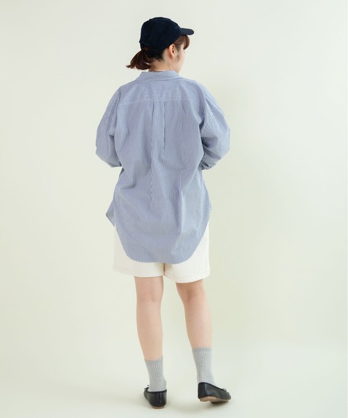 CHILD WOMAN(チャイルドウーマン)の「30/10裏毛ショートパンツ(セットアップ対応)(スウェットパンツ・レディース・アイボリー・FREE)」の15枚目の写真