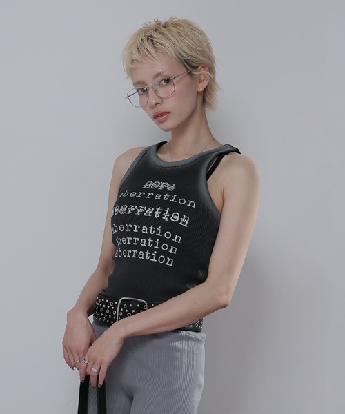 Ulysses（ユリシス）の「ロゴタンクトップ（タンクトップ・レディース・グレー/ブラック/ホワイト・F）」の11枚目の写真