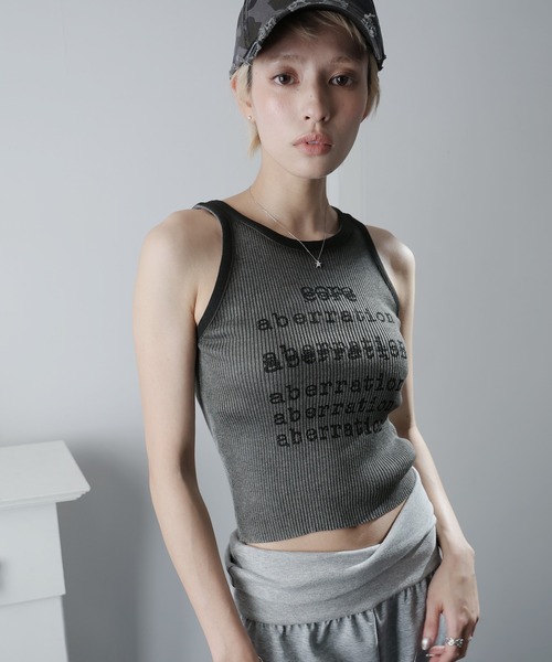Ulysses（ユリシス）の「ロゴタンクトップ（タンクトップ・レディース・グレー/ブラック/ホワイト・F）」の18枚目の写真