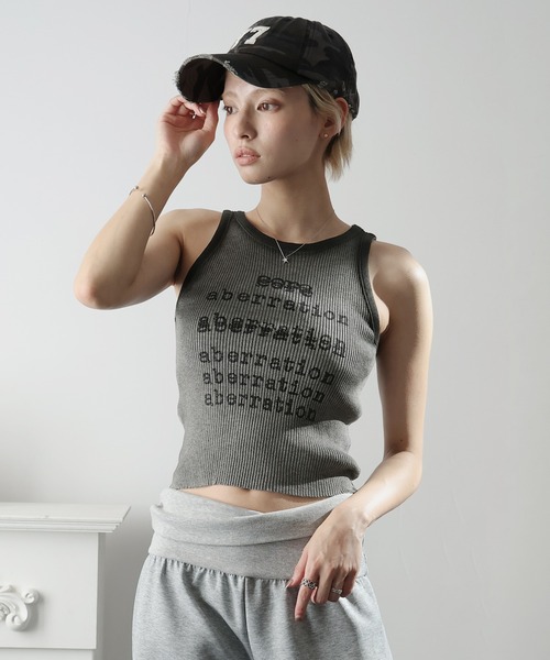 Ulysses（ユリシス）の「ロゴタンクトップ（タンクトップ・レディース・グレー/ブラック/ホワイト・F）」の21枚目の写真