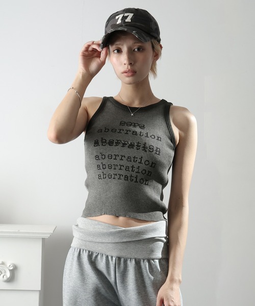 Ulysses（ユリシス）の「ロゴタンクトップ（タンクトップ・レディース・グレー/ブラック/ホワイト・F）」の22枚目の写真