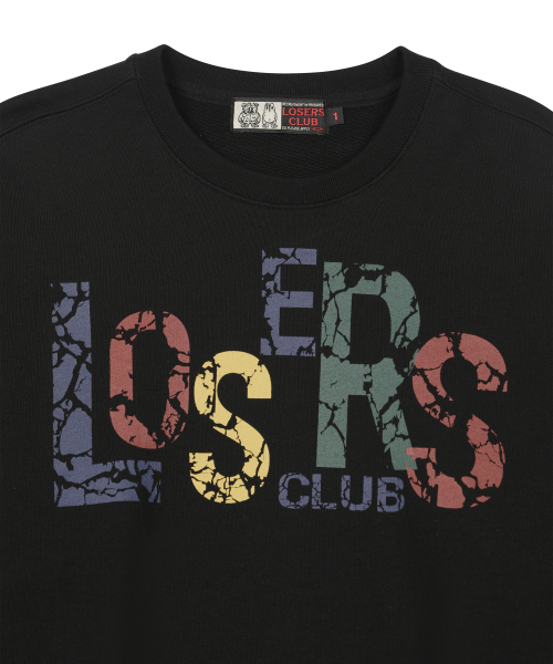 LOSERS CLUB（ルーザーズクラブ）の「ヴィンテージロゴスウェットシャツブラック（スウェット・レディース・その他・1/2）」の4枚目の写真