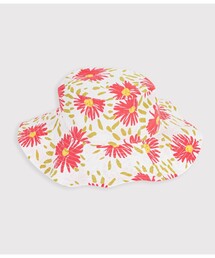 PETIT BATEAU | フラワープリントクロシェ(ハット)