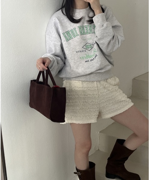 SALTMINT(ソルトミント)の「ショートパンツ(その他パンツ・レディース・ブラック/ホワイト・FREE)」の6枚目の写真