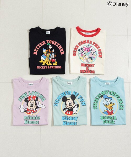 WEB限定 ミッキー＆フレンズ/Tシャツ（Tシャツ/カットソー）｜Disney