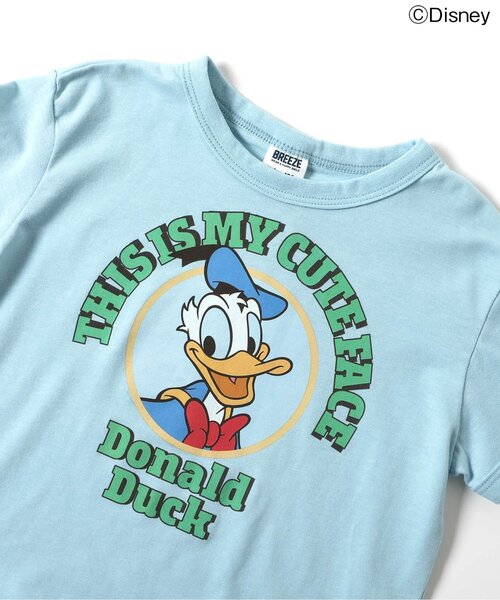 Disney(ディズニー)の「WEB限定 ミッキー&フレンズ/Tシャツ(Tシャツ/カットソー・キッズ・ピンク/ミント/オフホワイト/ブラック/サックスブルー・90/100/110/120/130/140)」の9枚目の写真