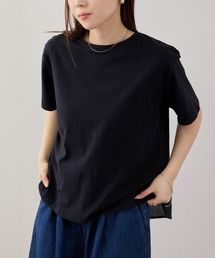 Free Nature インドコットン バックフレアTシャツ