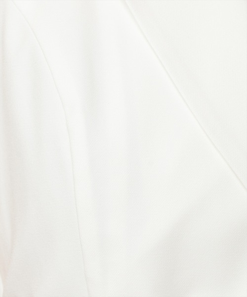 AND COUTURE（アンドクチュール）の「ベストレイヤード消しプリーツワンピース（ワンピース・レディース・ブラック/サックスブルー/オフホワイト/ピンク/ベージュ・FREE）」の11枚目の写真