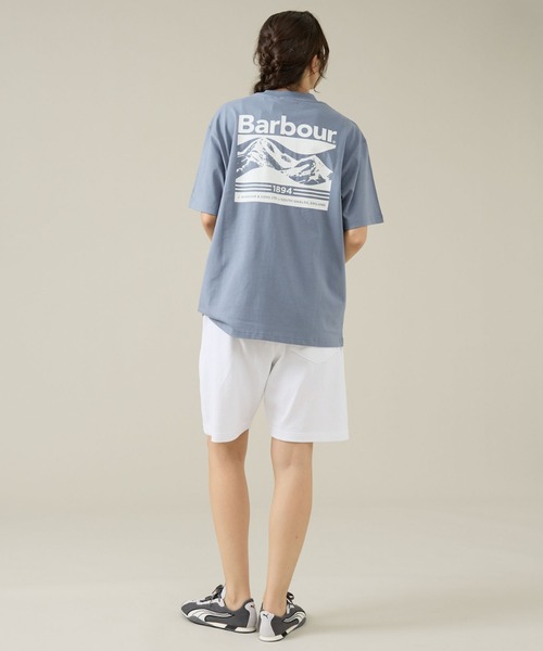 Barbour（バブアー）の「【Barbour / バブアー】 MTS1611 CAMBER T/バックプリント/ワンポイントロゴTシャツ/ユニセックス（Tシャツ/カットソー・メンズ・カーキ/ネイビー/ホワイト/グレイッシュブルー・M/L）」の13枚目の写真
