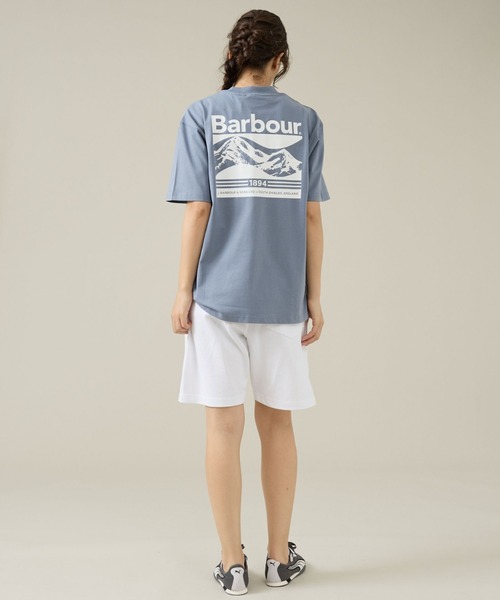 Barbour（バブアー）の「【Barbour / バブアー】 MTS1611 CAMBER T/バックプリント/ワンポイントロゴTシャツ/ユニセックス（Tシャツ/カットソー・メンズ・カーキ/ネイビー/ホワイト/グレイッシュブルー・M/L）」の14枚目の写真