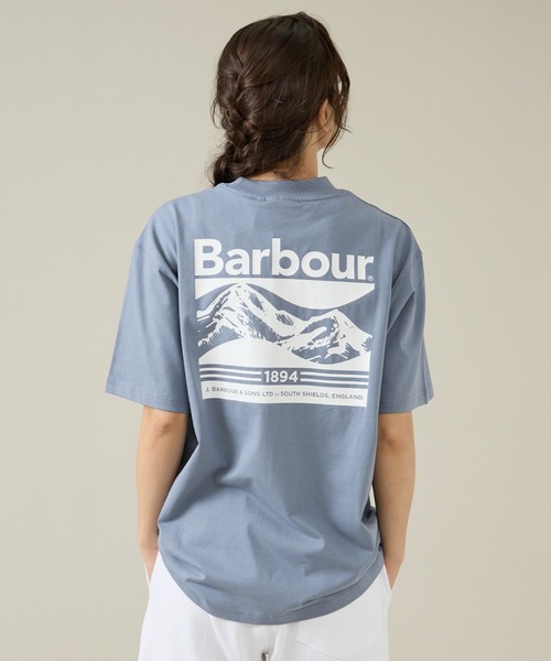 Barbour（バブアー）の「【Barbour / バブアー】 MTS1611 CAMBER T/バックプリント/ワンポイントロゴTシャツ/ユニセックス（Tシャツ/カットソー・メンズ・カーキ/ネイビー/ホワイト/グレイッシュブルー・M/L）」の15枚目の写真