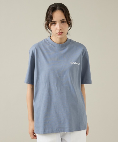 Barbour（バブアー）の「【Barbour / バブアー】 MTS1611 CAMBER T/バックプリント/ワンポイントロゴTシャツ/ユニセックス（Tシャツ/カットソー・メンズ・カーキ/ネイビー/ホワイト/グレイッシュブルー・M/L）」の16枚目の写真