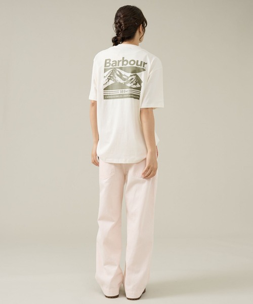 Barbour（バブアー）の「【Barbour / バブアー】 MTS1611 CAMBER T/バックプリント/ワンポイントロゴTシャツ/ユニセックス（Tシャツ/カットソー・メンズ・カーキ/ネイビー/ホワイト/グレイッシュブルー・M/L）」の19枚目の写真